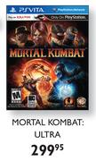 PS Vita Mortal Kombat:Ultra