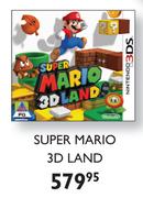 Nintendo3DS Super Mario 3D Land