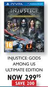 PS Vita Injustice:Gods Among US Ultimate Edition