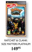 PSP Ratchet & Clank:Size Matters Platinum
