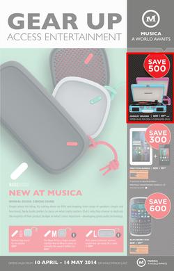 Musica : Gear Up (10 Apr - 14 May 2014), page 1
