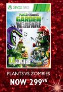 Xbox Plants VS Zombies