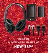 Xbox 360 Bundle 6-In-1 Starter Kit