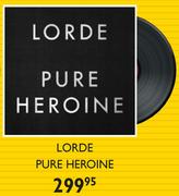 Lorde Pure Heroine