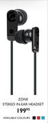 Ecko Unltd.Zone Stereo In-Ear Headset