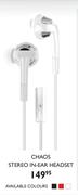 Ecko Unltd.Chaos Stereo In-Ear Headset