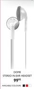 Ecko Unltd.Dome Stereo In-Ear Headset
