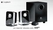 Logitech LS21 Desktop Speakers 3.5mm