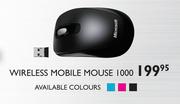 Microsoft-Wireless Mobile Mouse 1000