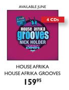 House Afrika House Afrika Grooves-4 CDs