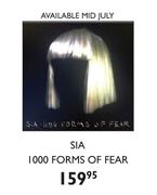 Sia 1000 Forms Of Fear