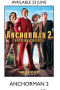 Anchorman2 DVD