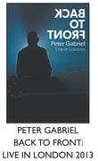 Peter Gabriel Back To Front: Live In London 2013 Blu-Ray