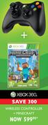 Xbox360 Wireless Controller+ Minecraft