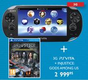 3G PSVITA + Injustice Gods Among US