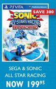 PS VITA Sega & Sonic All Star Racing
