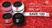 One Direction Jivo 35mm Jack Burger Speaker-Each