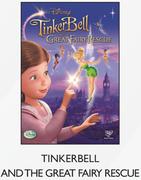 Tinkerbell And The Great Fairy Rescue DVD-Each