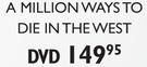 A Million Ways To Die In The West DVD