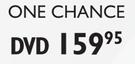 One Chance DVD