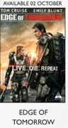 Edge Of Tomorrow Blu-Ray