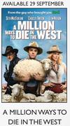 A Million Ways To Die In The West Blu-Ray