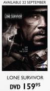 Lone Survivor DVD