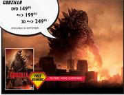 Godzilla 3D Blu-Ray