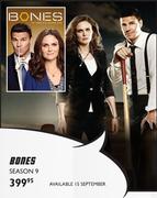 Bones Season 9 TV Series DVD