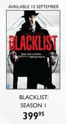 Blacklist: Season 1 TV Series DVD