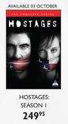 Hostages: Season 1 TV Series DVD