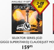 Selektor Series: Jozi Giggs Superstar/Dj Claude/Just Mo-3 CD Set
