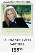 Barbra Streisand Partners CD