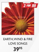 Earth, Wind & Fire Love Songs CD