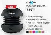 Shox Maxi 2.5W Portable Speaker
