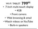Polaroid Wi-Fi Tablet