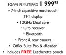 Prestigio 3G Wi-Fi Multipad