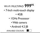 Prestigio Wi-Fi Multipad