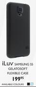 iLuv Samsung S5 Gelatosoft Flexible Case
