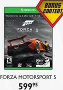 Xbox One Forza Motorsport 5