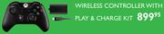 Xbox One Wireless Controller With Play & Charge Kit