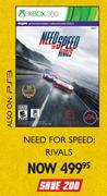 XBOX 360 Need For Speed:Rivals