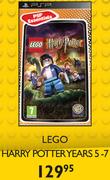 PSP Lego Harry Potter Years 5-7 Titles