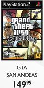 PS2 GTA SanAndreas Titles
