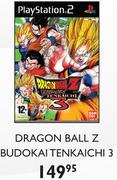 PS2 Dragon Ball Z Budokai Tenkaichi3 Titles