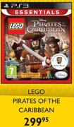 PS3 Lego Pirates Of The Caribbean Titles