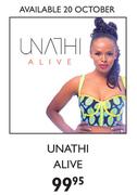 Unathi Alive CD