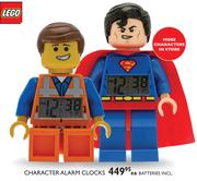 Lego Character Alarm Clocks-Each