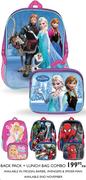 Back Pack+ Lunch Bag Combo-Each