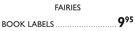 Fairies Book Labels